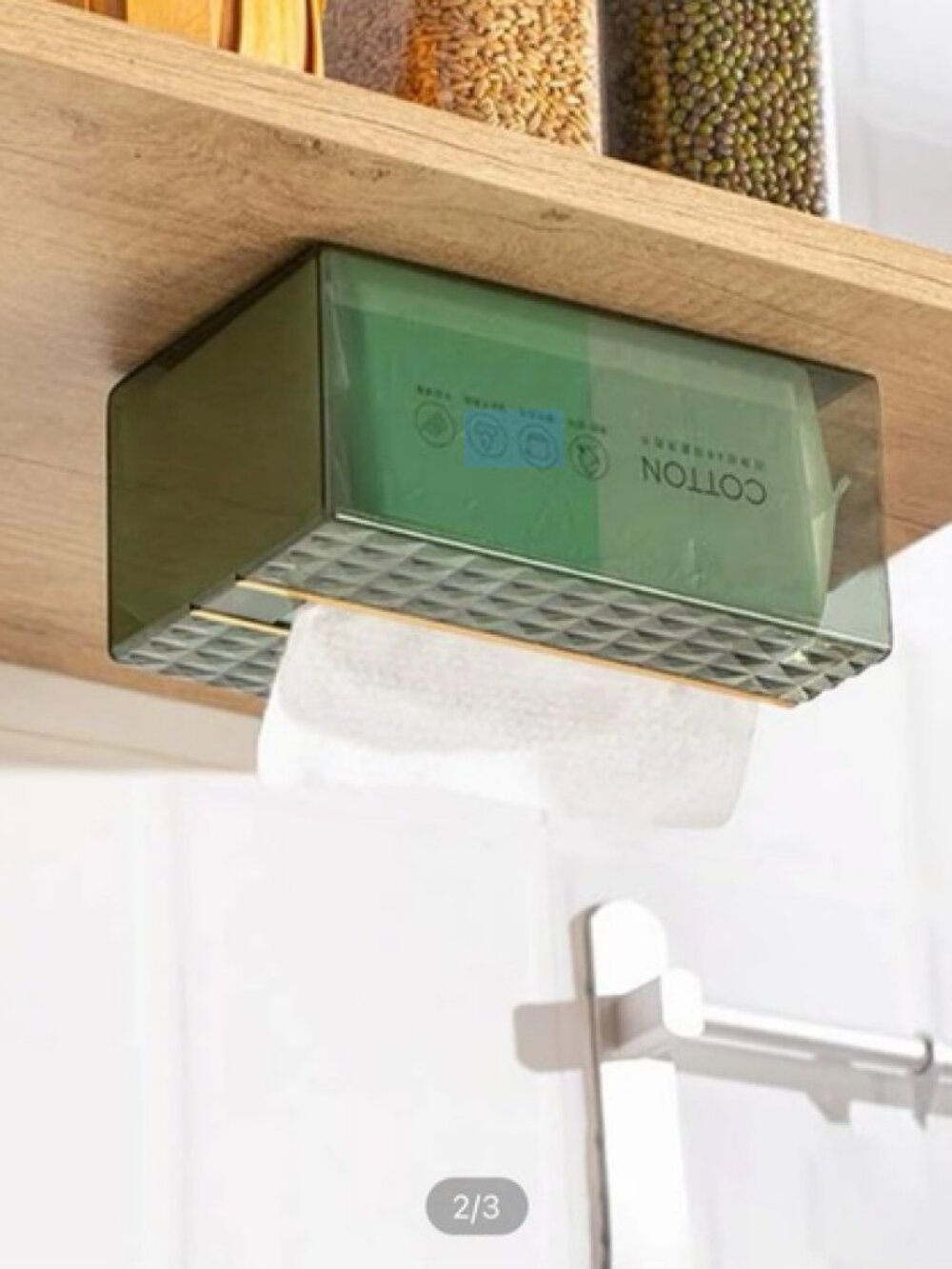 Wall Mounted Tissue Storage Box